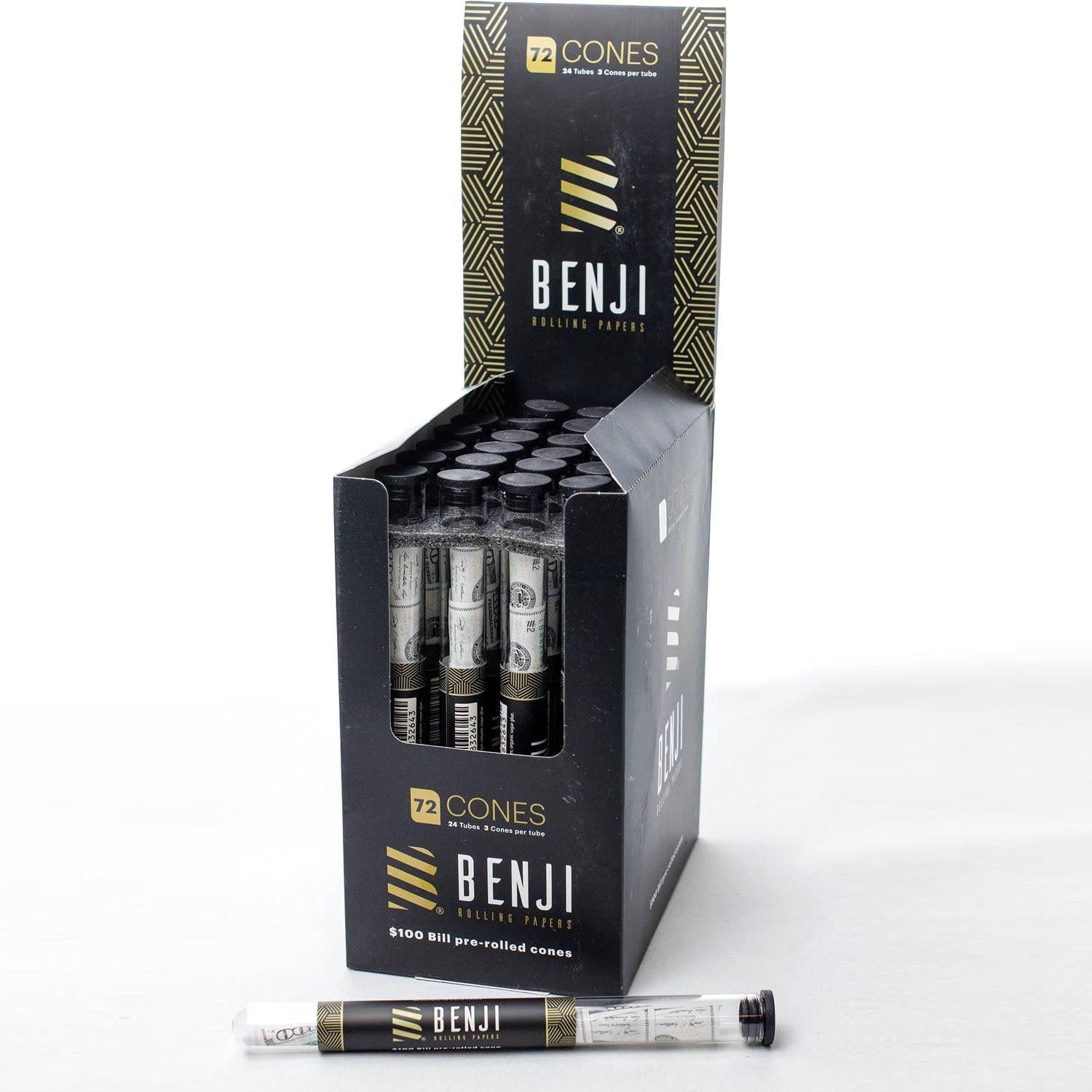 BENJI | $100 BILL printed pre-rolled cones Main image