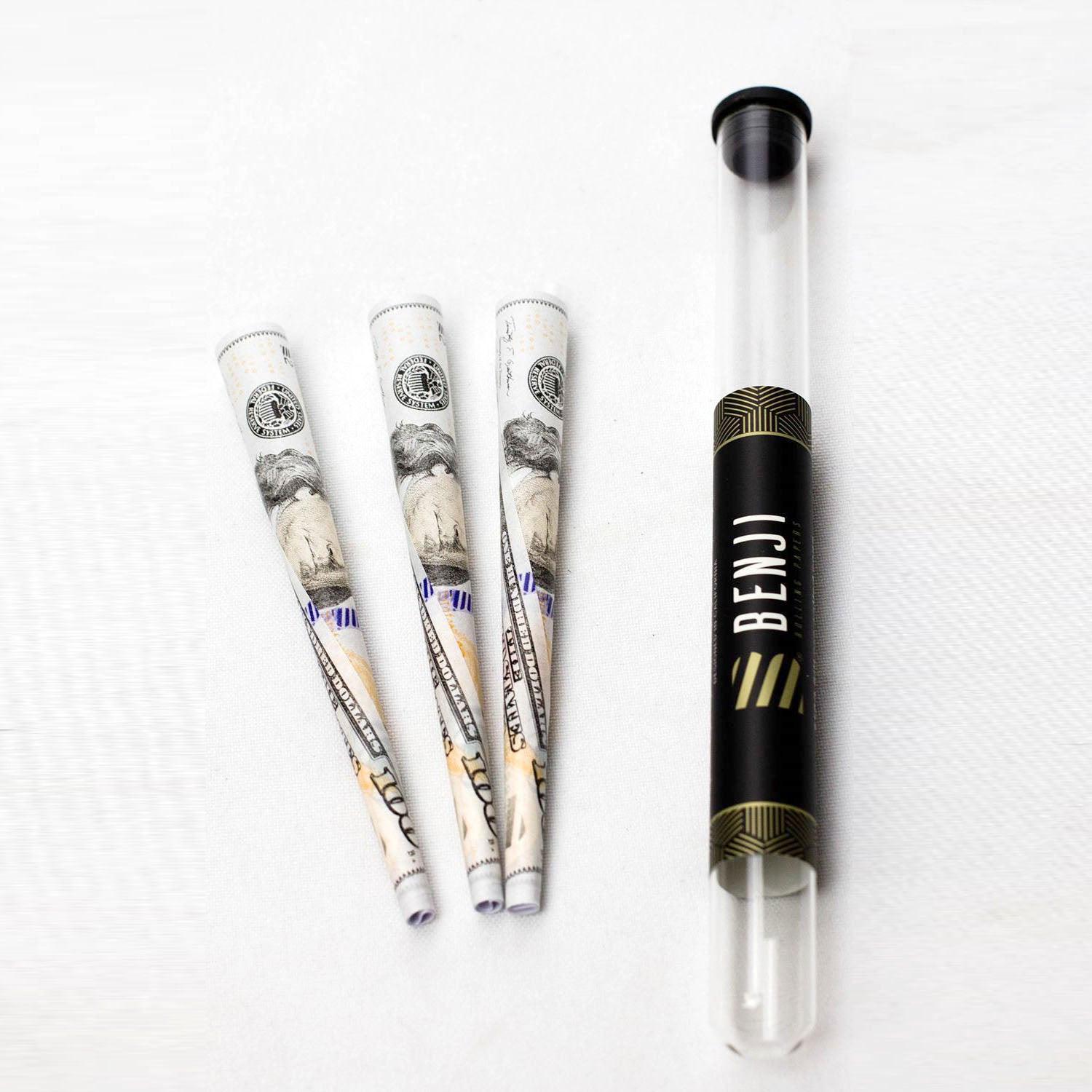 BENJI | $100 BILL printed pre-rolled cones Secondary image