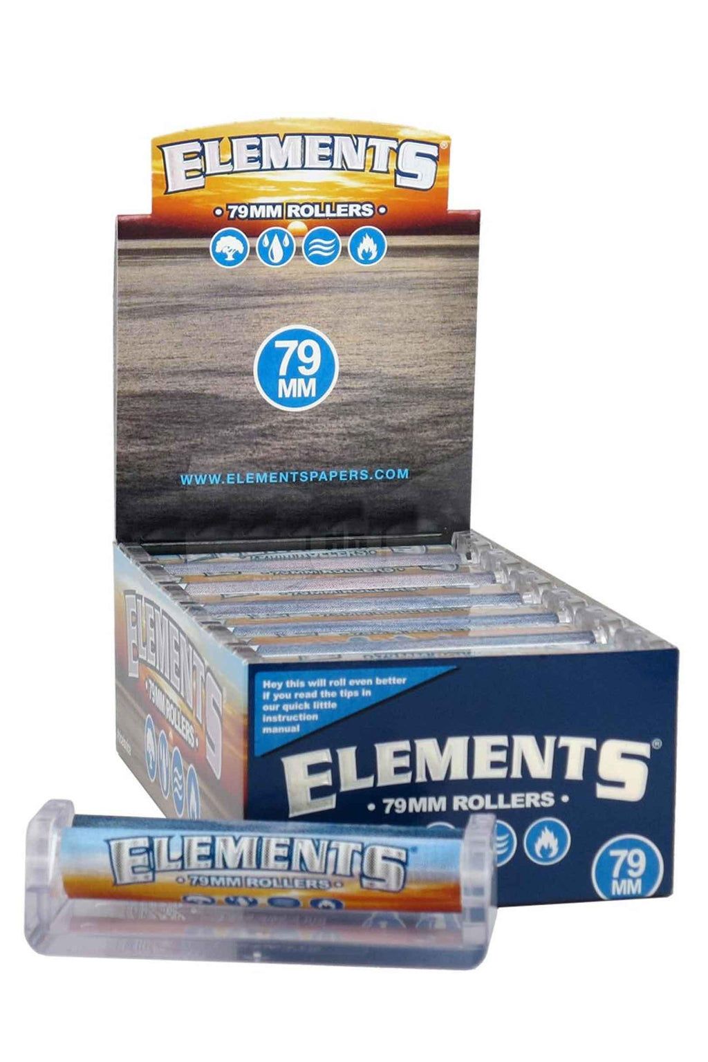 Elements rolling machine display