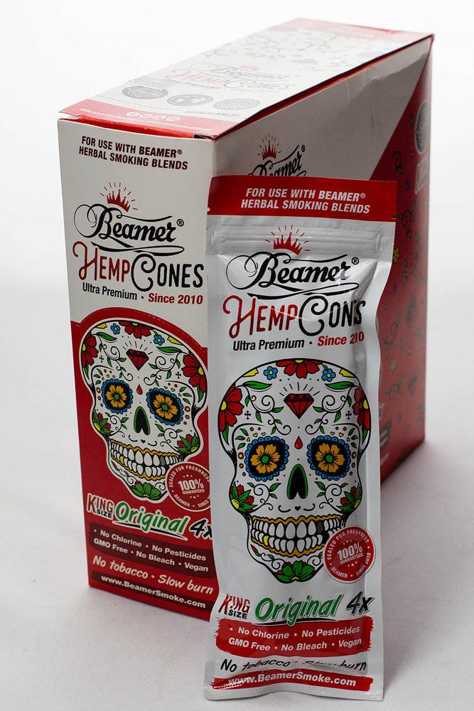 Beamer King size vegan hemp cone 15 pack per box Main image