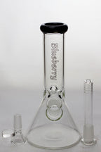8" Blueberry glass beaker water bong ( N8040 )