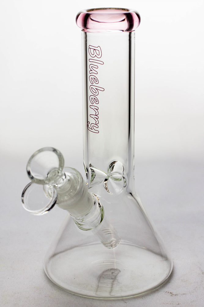 8" Blueberry glass beaker water bong ( N8040 ) Secondary image