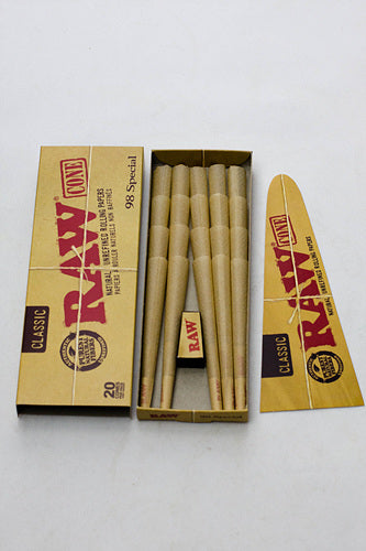 RAW Classic 98 Special Pre-Rolled Cones - 12 packs [CP1173]