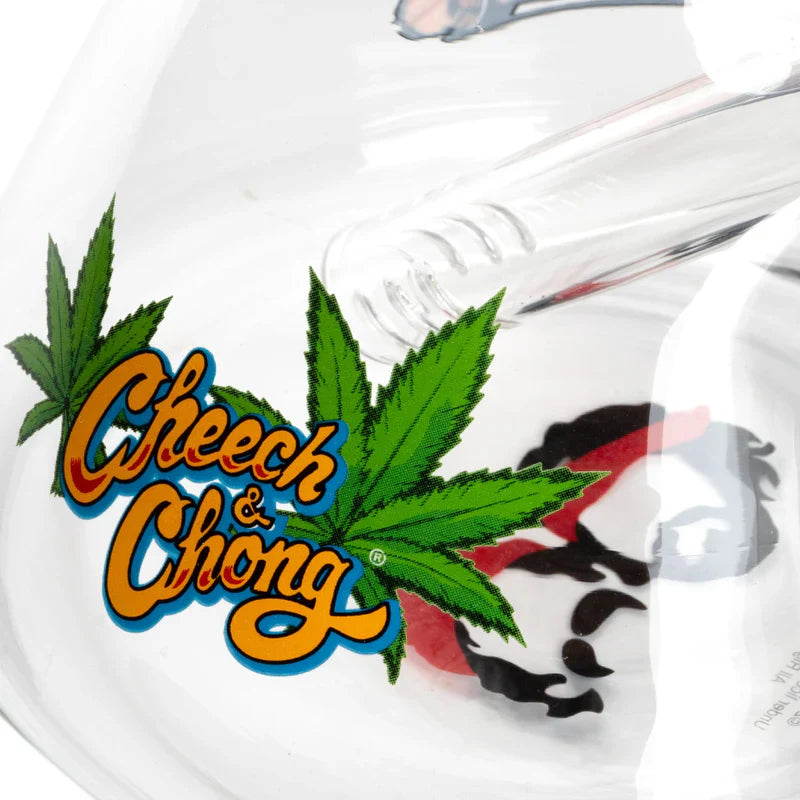 Cheech & Chong® Glass | 15" Pop Art Beaker Base Water Pipe CC154
