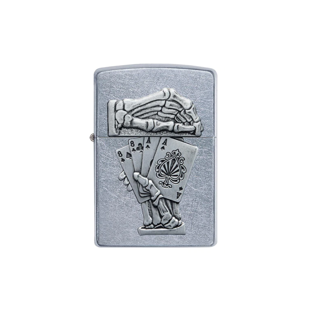 Zippo 49536 Dead Mans Hand Emblem Design