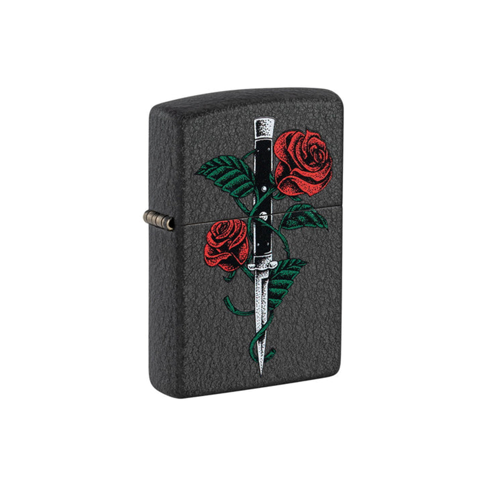 Zippo 49778 Rose Dagger Tattoo Design Secondary image