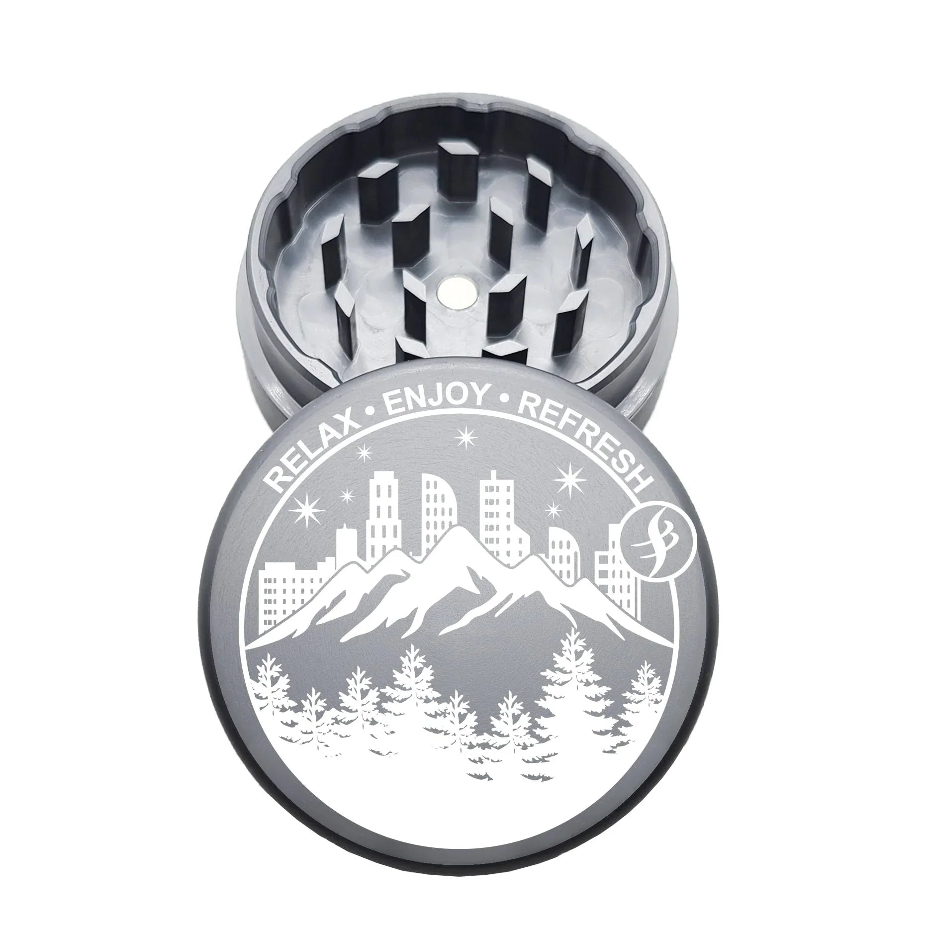 4SCORE®️ x Tahoe Grinder Co. USA made 2 PCS Herb Grinder -  Limited Edition