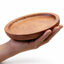 TBBC | Natural Hardwood oval Rolling Tray