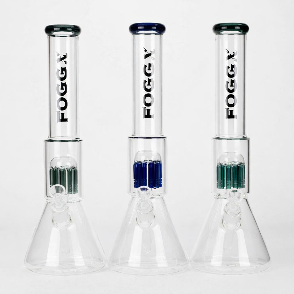 FOGGX | 17" Pirelli Percolator Glass Water Pipe [FT1896 ATS] Main image