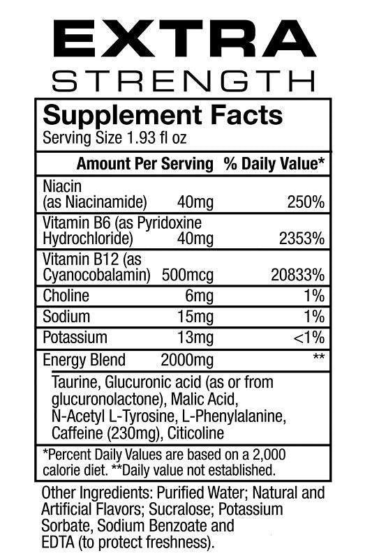 Grape Flavor Extra Strength 5-hour ENERGY Drink