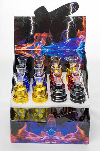 5" mini glass water pipe in display