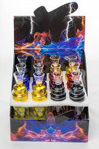 5" mini glass water pipe in display