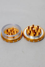 2 parts Genie aluminium herb grinder - Concave