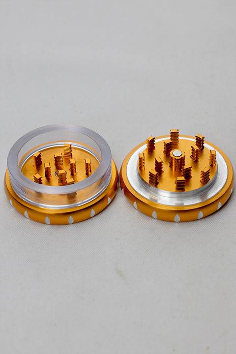 2 parts Genie aluminium herb grinder - Concave