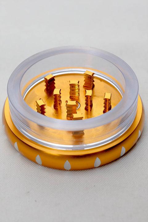 2 parts Genie aluminium herb grinder - Concave