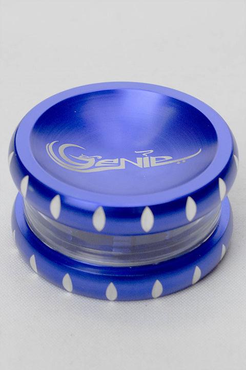 2 parts Genie aluminium herb grinder - Concave