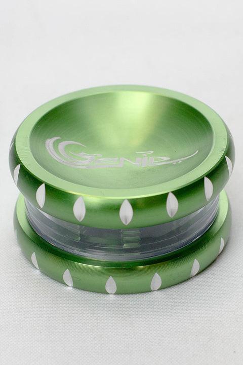 2 parts Genie aluminium herb grinder - Concave