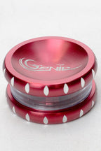 2 parts Genie aluminium herb grinder - Concave