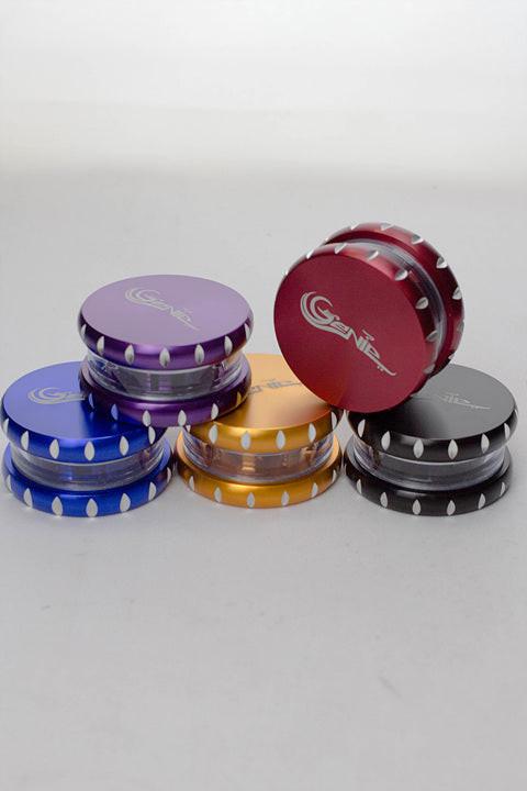 2 parts Genie aluminum herb grinder