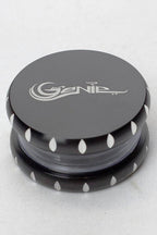 2 parts Genie aluminum herb grinder
