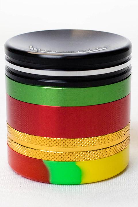 Infyniti 4 parts Aluminum Grinder w/silicone container ( GR7508 )