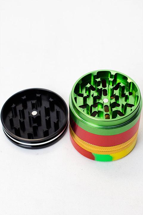 Infyniti 4 parts Aluminum Grinder w/silicone container ( GR7508 )