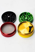 Infyniti 4 parts Aluminum Grinder w/silicone container ( GR7508 )