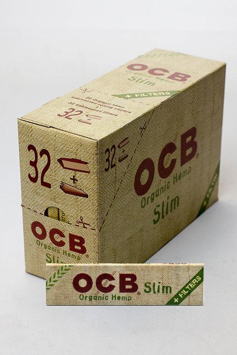OCB Organic Hemp range King Slim + Filter