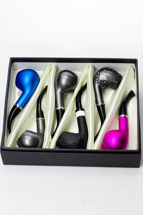 Sherlock durable plastic pipe in a display case-WP140