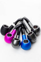 Sherlock durable plastic pipe in a display case-WP140