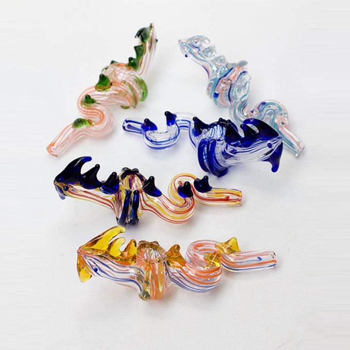 7" Dragon shape insideout pipe [PIP978] Main image