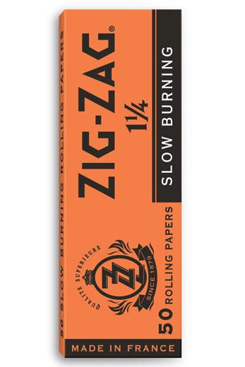 ZIG-ZAG Slow burning Orange Papers 1 1/4 Main image