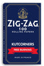 Zig Zag Free burning Blue Papers Kutcorners