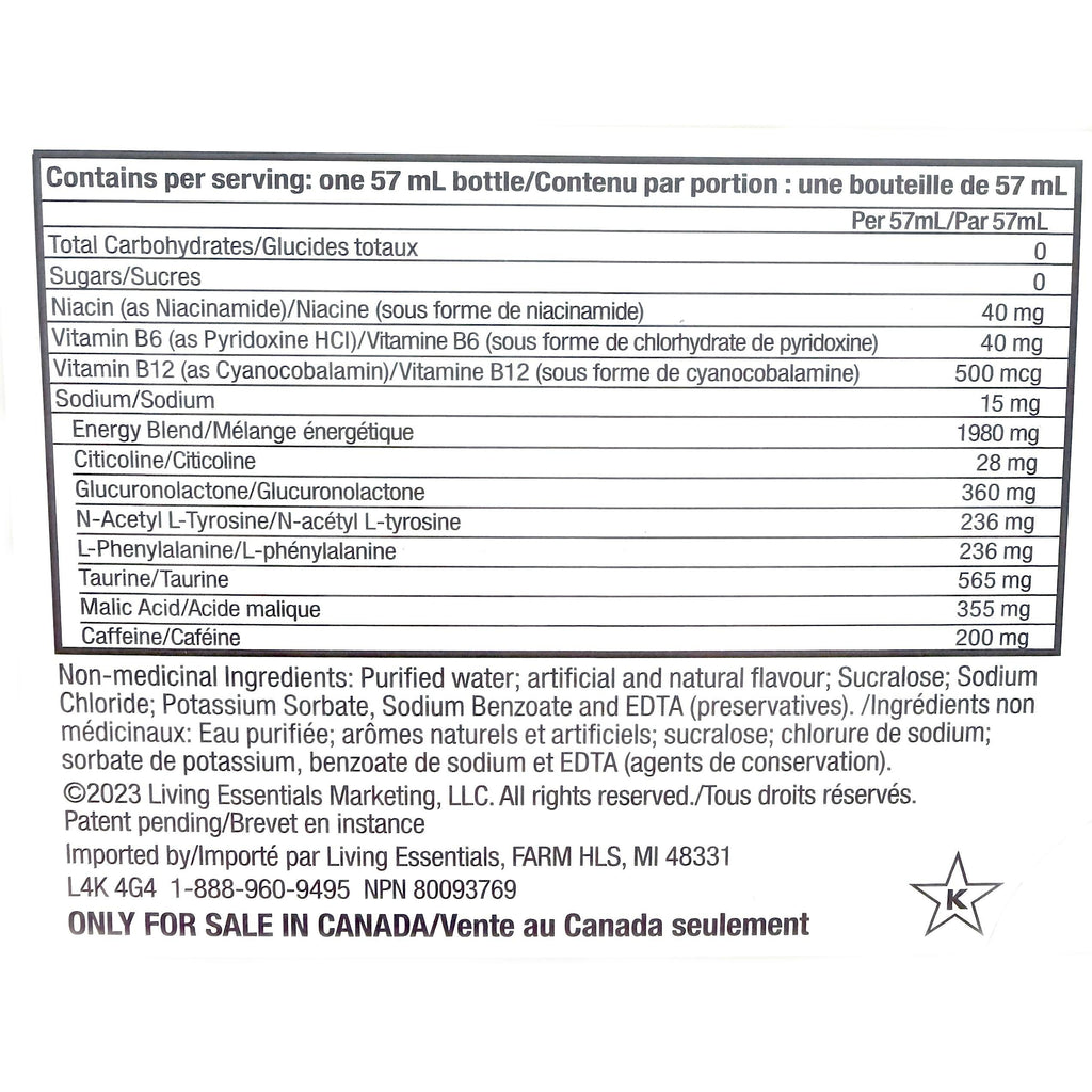 Peach Mango Flavor Extra Strength 5-hour ENERGY Drink