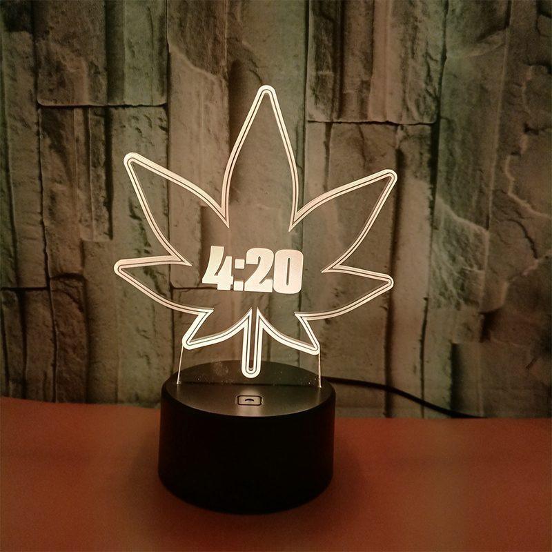 LED Table Lamp – 3D Night Light Optical Visual Illusion