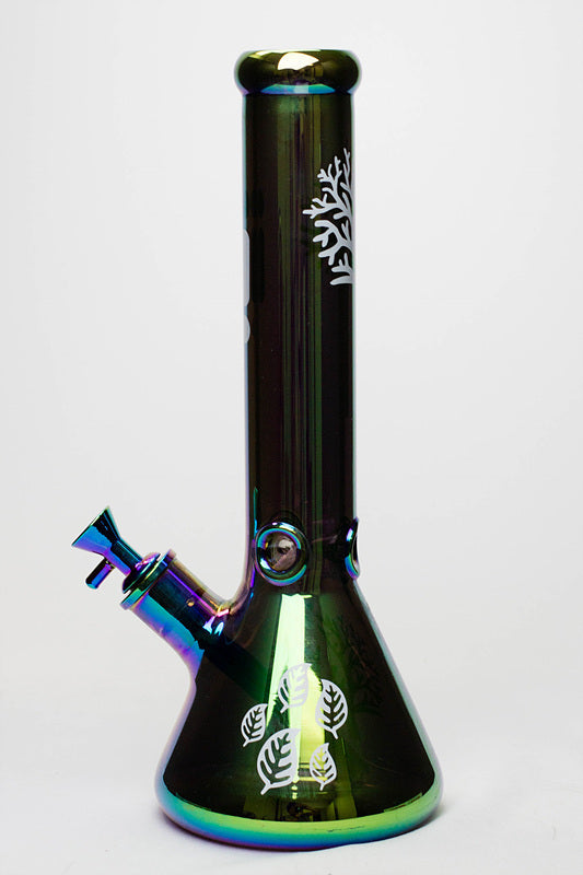 14" Infyniti Tree of life 7 mm metallic glass bong ( GP1588 ) Secondary image