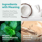 Plant of Life | Natural Mouth Pulling Oil - Ayurvedic Coconut + Mint 240mL