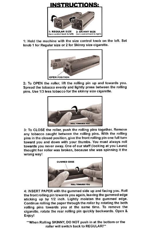 RAW 2-Way Hemp Plastic Roller