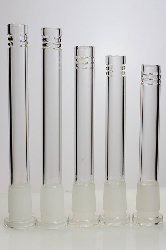 Glass open ended 6 slits downstem Main image