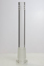 Glass open ended 6 slits downstem