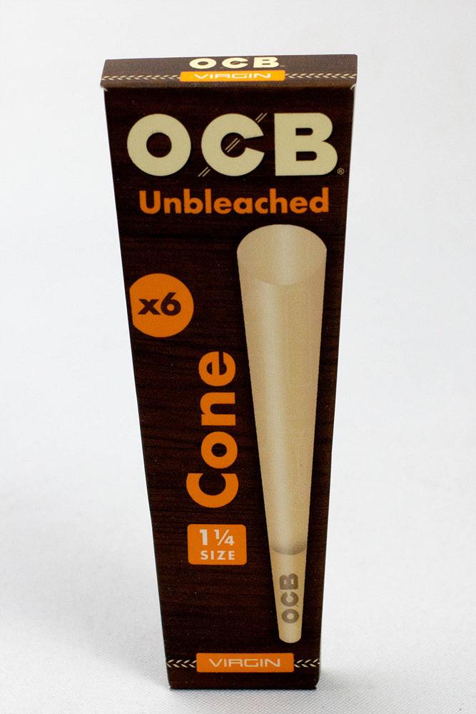 OCB Pre-rolled Cone - Virgin Unbleached Rolling Paper - 1 1/4 Secondary image