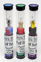 Randy's Puff flavored filter bats display
