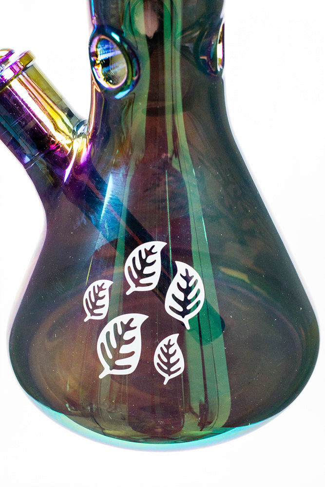 18" Infyniti Tree of life 7 mm metallic glass bong [GP1591]