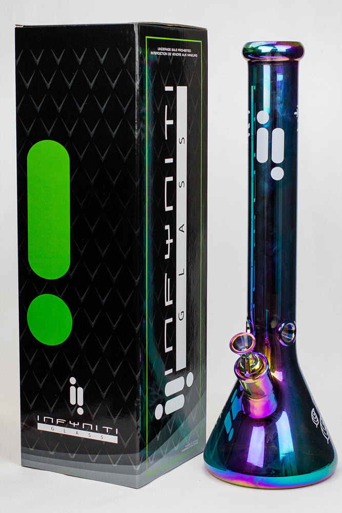 18" Infyniti Tree of life 7 mm metallic glass bong [GP1591]