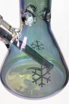 14" Infyniti Snowflake 7 mm metallic glass bong ( GP1589 )