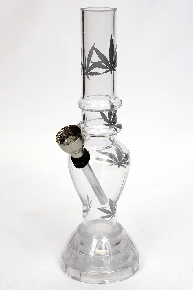 7" acrylic water pipe with grinder [GP1295]