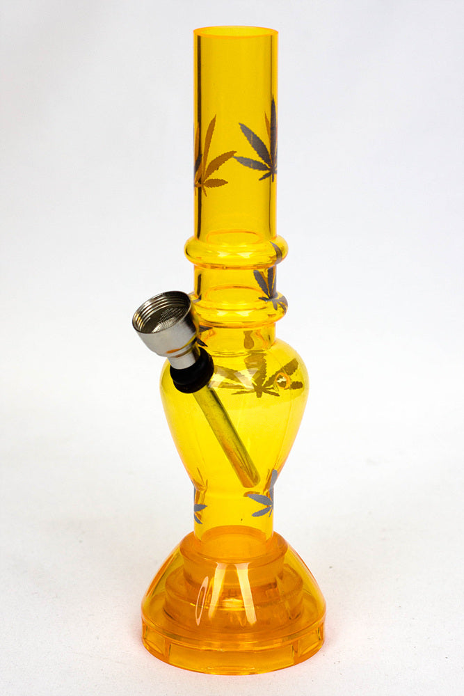 7" acrylic water pipe with grinder [GP1295]