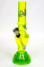 7" acrylic water pipe with grinder [GP1295]