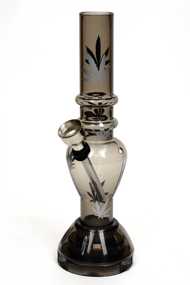 7" acrylic water pipe with grinder [GP1295]