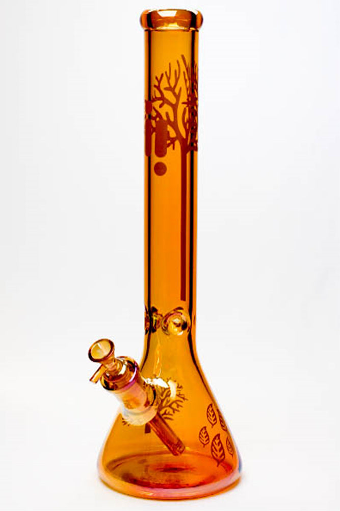 18" Infyniti Tree of life 7 mm metallic glass bong [GP1591]
